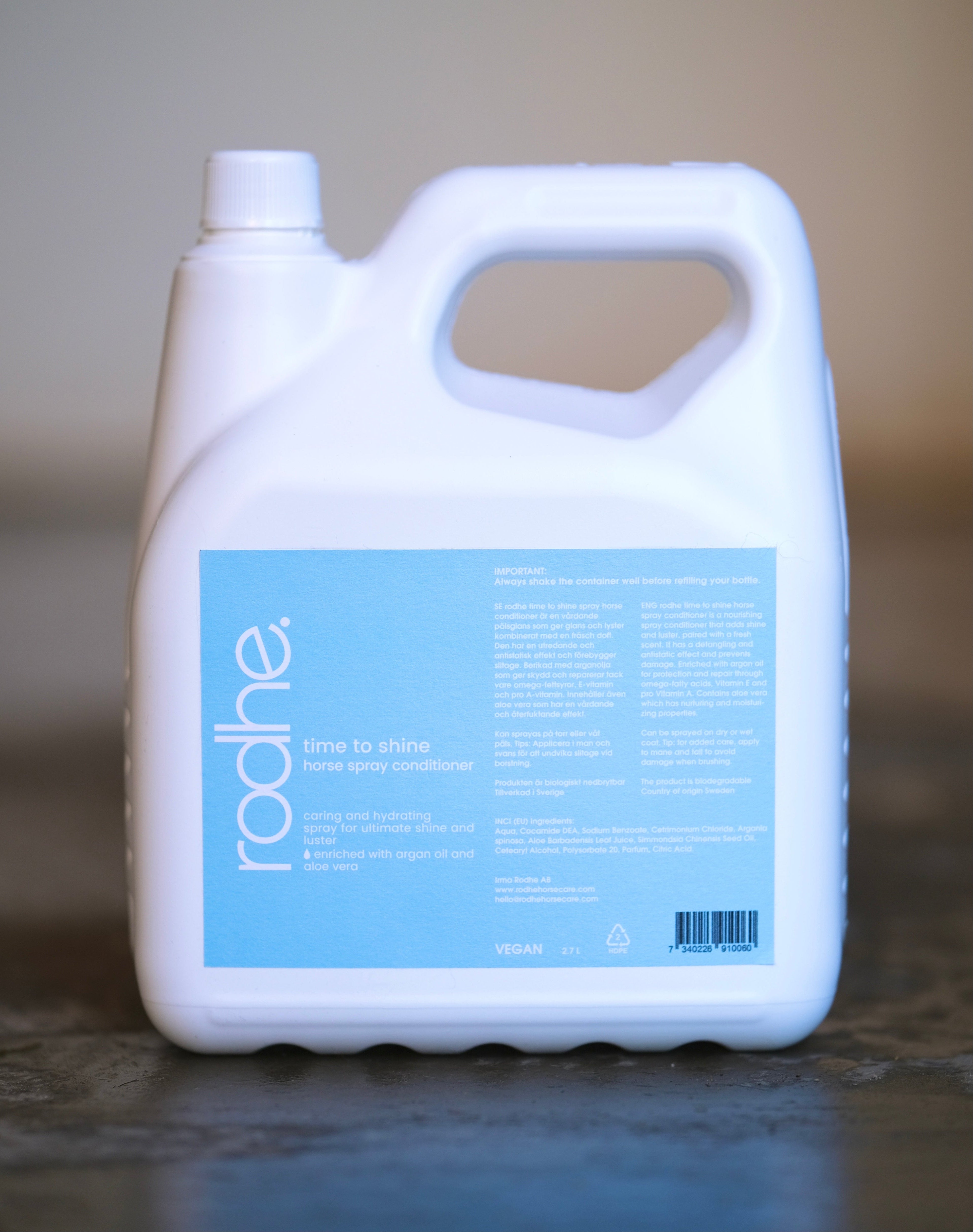 time to shine spray conditioner 2.7 L