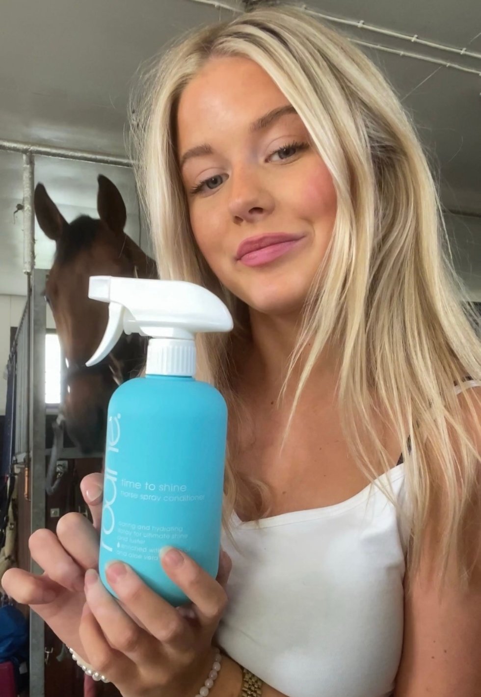 time to shine spray conditioner